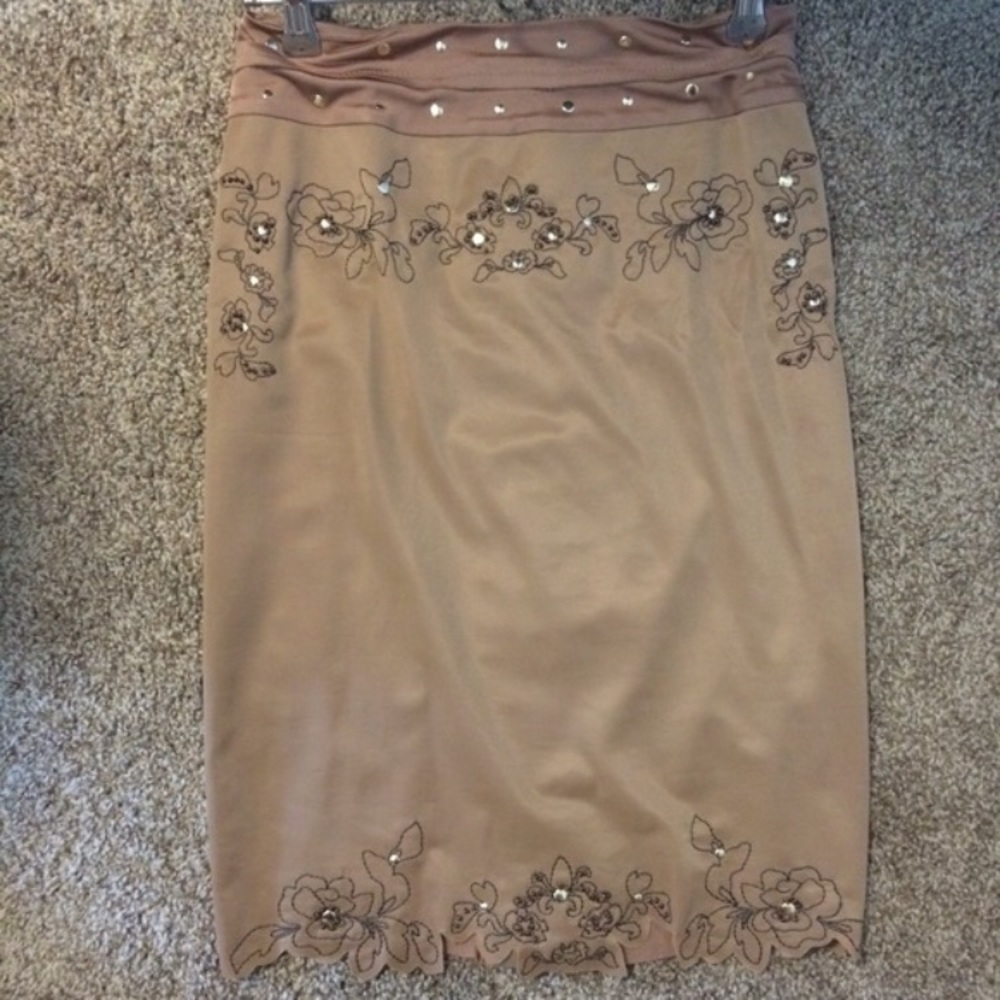 Marciano silk skirt